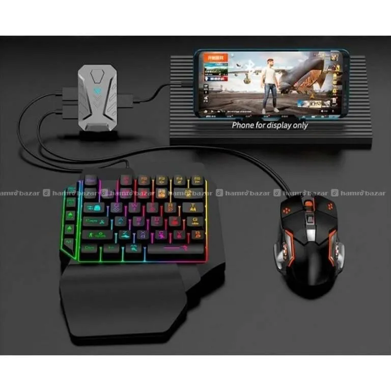 4 IN 1 Mobile Gaming Accessories Combo Pack Gaming