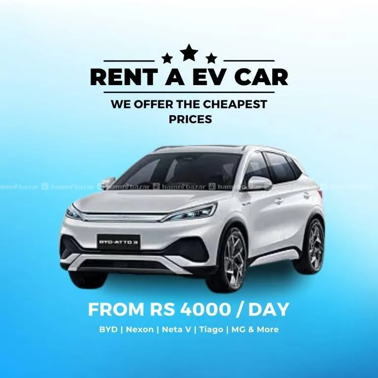 Electric Car EV Car For Rent SUV Car For Rent Hire